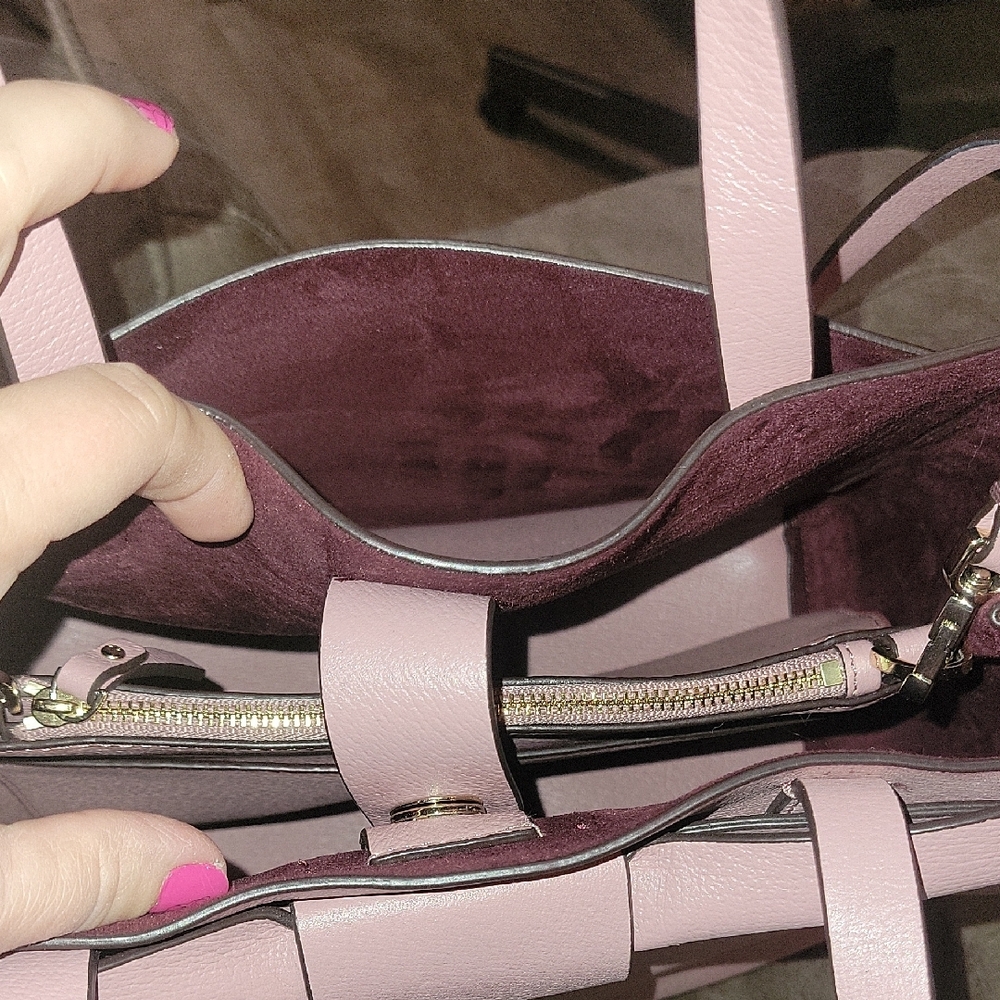 kate spade Mauve Pink Bow Tote - Picture 4 of 13